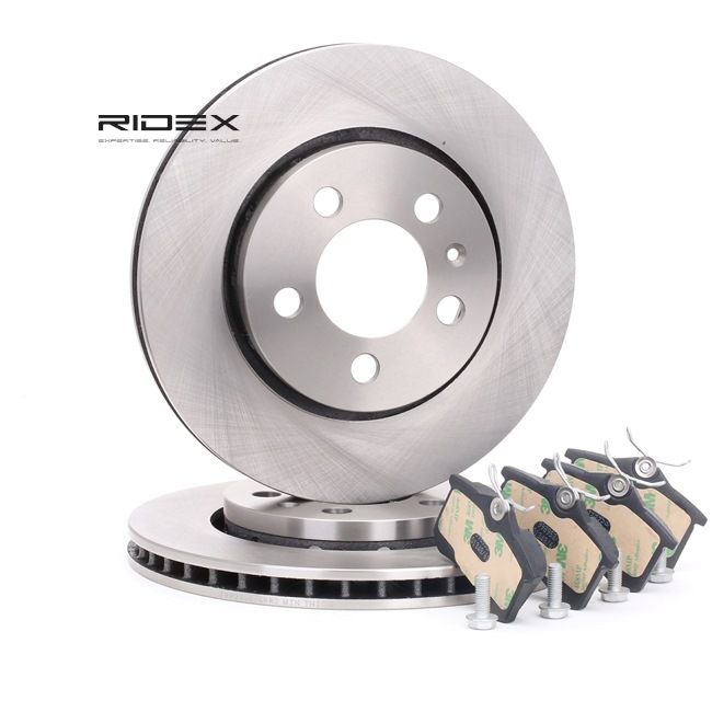 Comprar Kit de discos de freno y pastillas de RIDEX 3405B0234 a bajo precio de 59,98 €