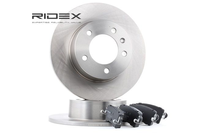 Comprar Kit de discos de freno y pastillas de RIDEX 3405B0179 a bajo precio de 85,78 €
