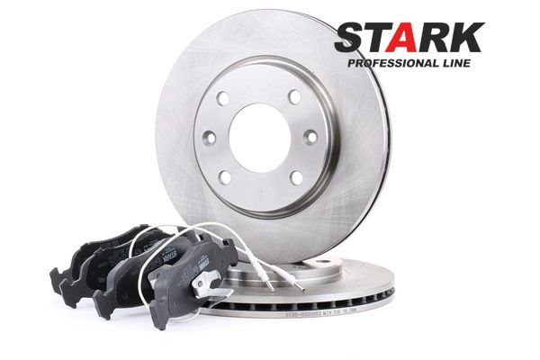 Comprar Kit de discos de freno y pastillas de STARK SKBK-1090282 a bajo precio de 71,46 €