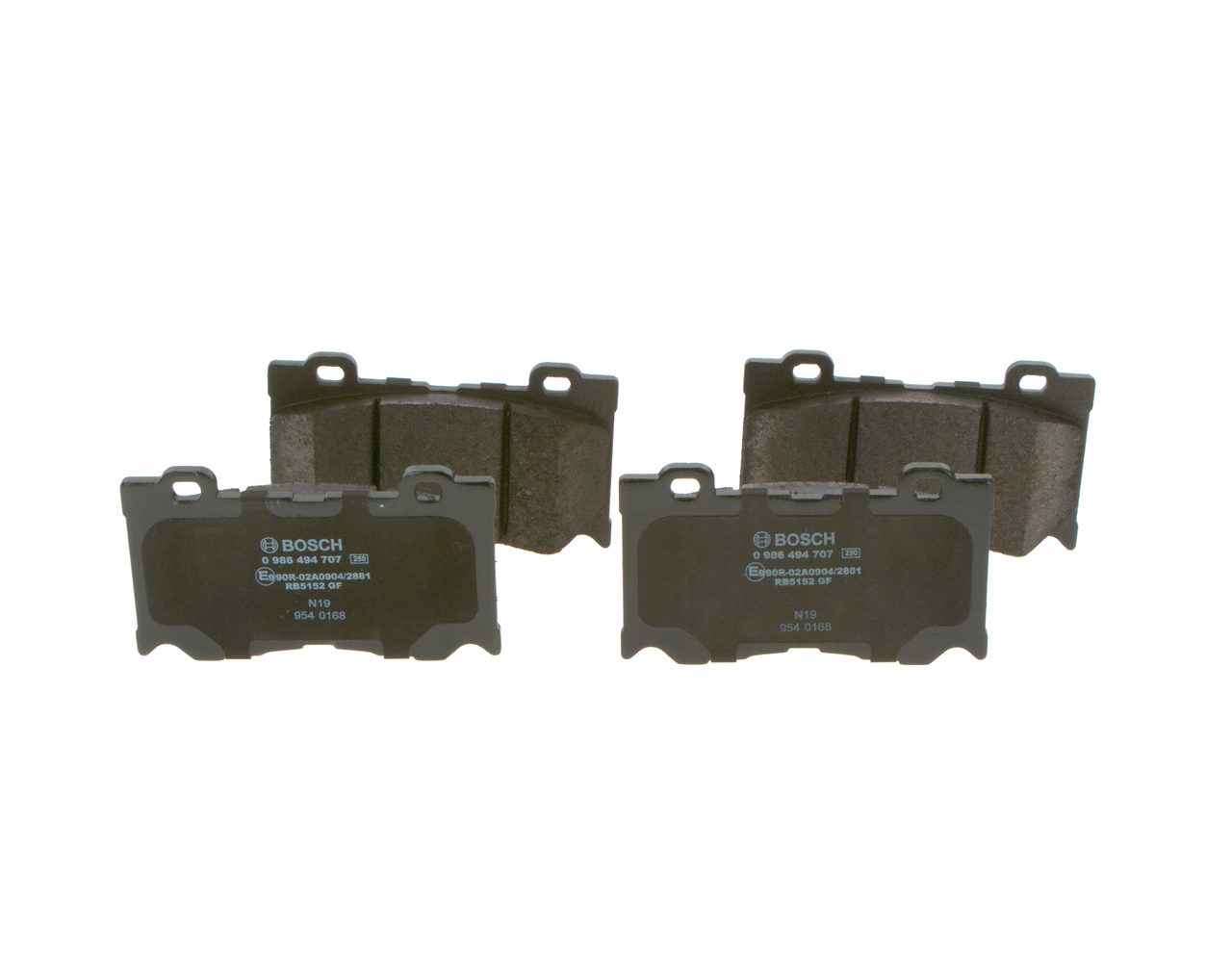 Acquista online BOSCH Kit pastiglie freni Art.: 0 986 494 707