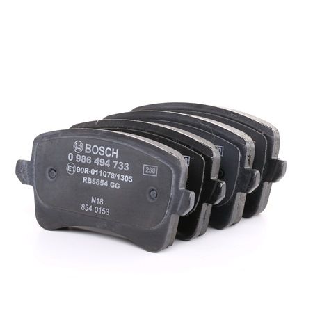 Köp Bromsbelägg av BOSCH 0 986 494 733 till det låga priset 524,26 kr