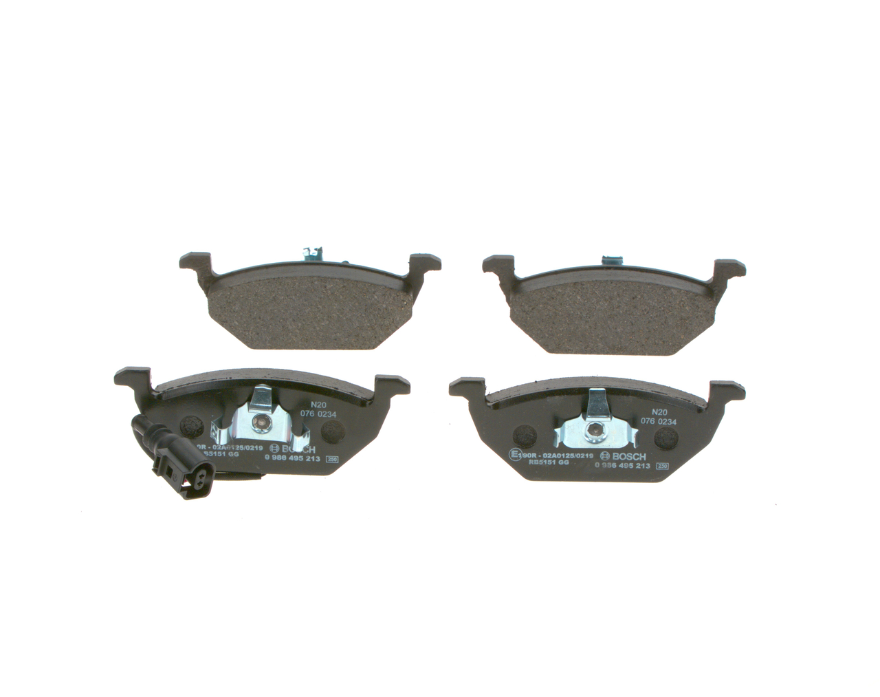 Achetez des Plaquettes de frein BOSCH 0 986 495 213 à prix pour 24,24 €