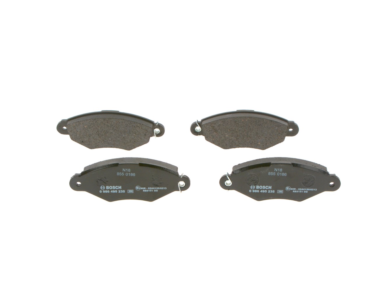 BOSCH Bremsbeläge 0 986 495 235 online kaufen