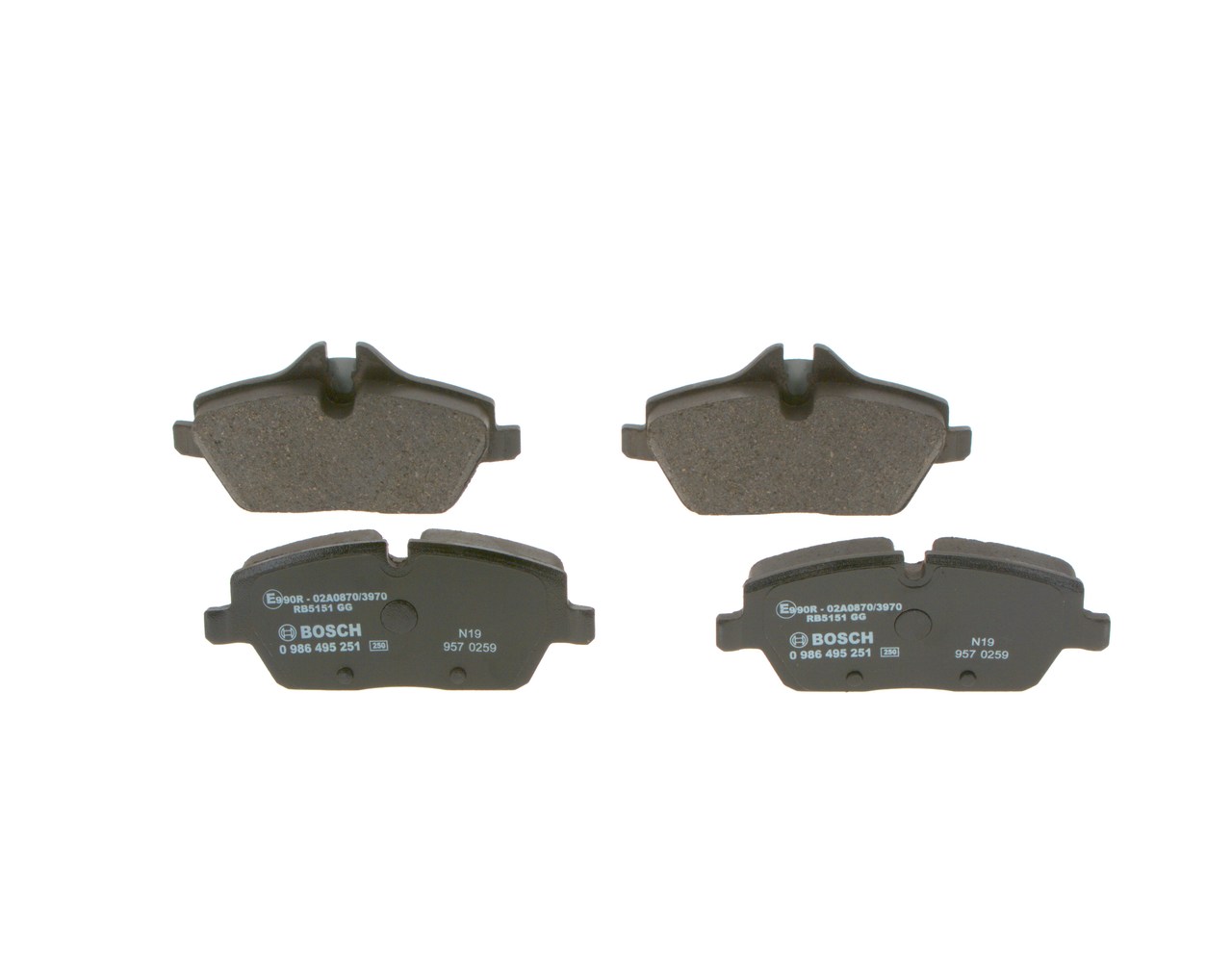 Original BOSCH Bremsbeläge online kaufen