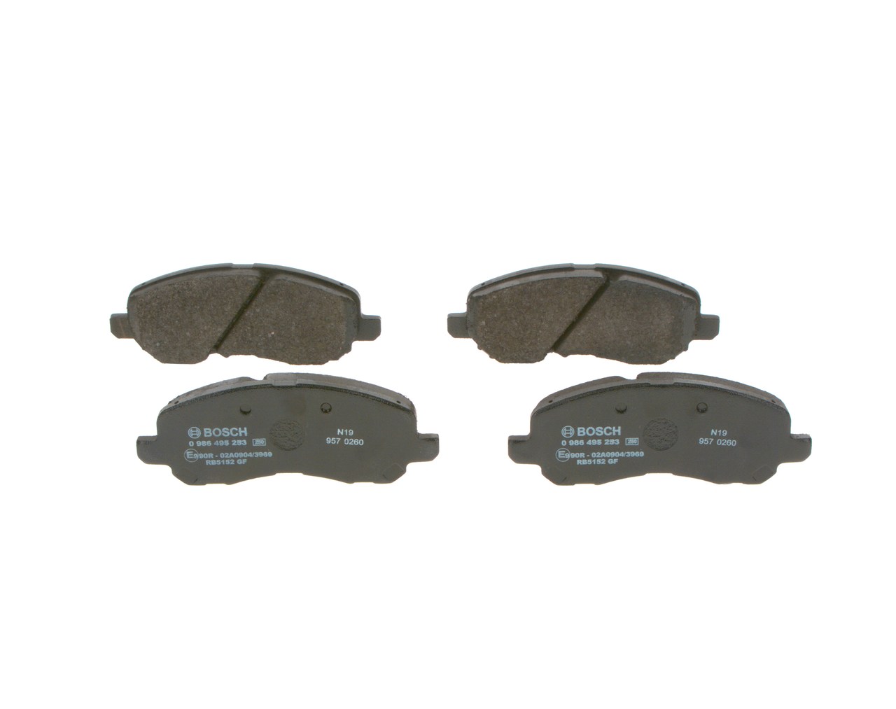 Compre Pastilhas de travão da BOSCH 0 986 495 253 a um preço baixo por 33,64 €