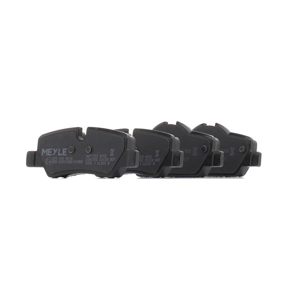 Comprar Juego de pastillas de freno de MEYLE 025 259 8016 a bajo precio de 35,97 €