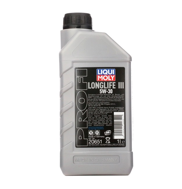 Köp LIQUI MOLY Motorolja Art.: 20651 på nätet