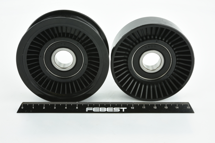 Compre Rolo tensor, correia trapezoidal estriada da FEBEST 2087-GCHR-KIT a um preço baixo por 26,15 €