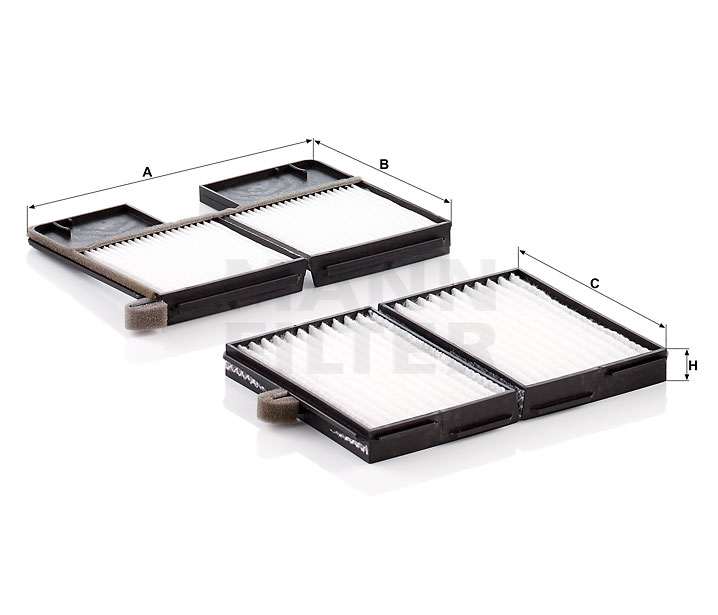 Köp Kupéfilter av MANN-FILTER CU 21 001-2 till det låga priset 262,46 kr