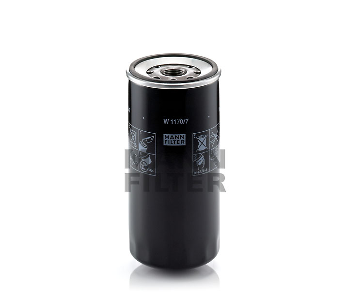 Köp Oljefilter av MANN-FILTER W 1170/7 till det låga priset 465,22 kr