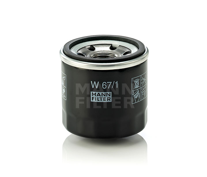 Köp Oljefilter av MANN-FILTER W 67/1 till det låga priset 101,69 kr