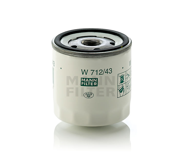 Köp Oljefilter av MANN-FILTER W 712/43 till det låga priset 130,52 kr