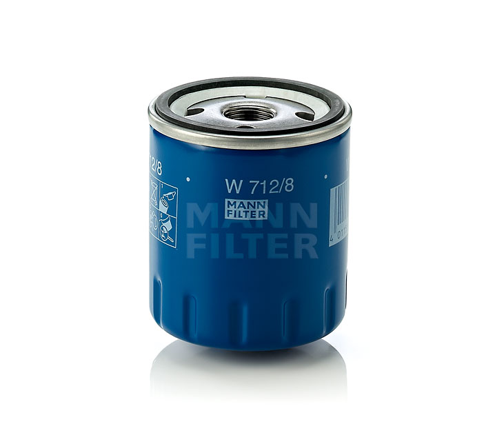 Köp Oljefilter av MANN-FILTER W 712/8 till det låga priset 131,40 kr