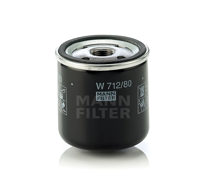 Köp Oljefilter av MANN-FILTER W 712/80 till det låga priset 137,56 kr
