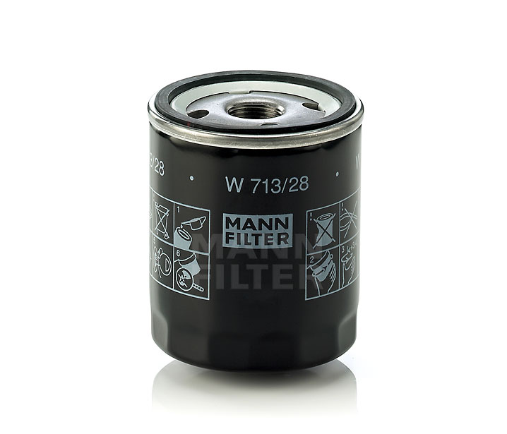 Köp Oljefilter av MANN-FILTER W 713/28 till det låga priset 111,65 kr