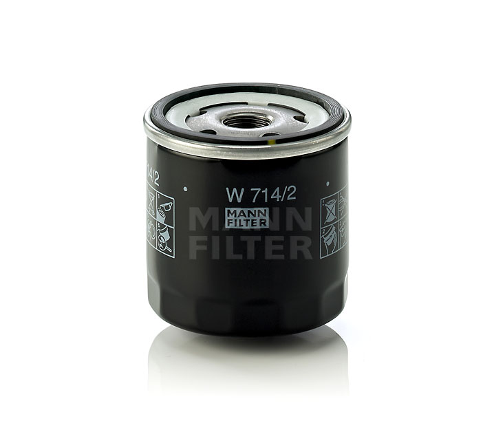 Köp Oljefilter av MANN-FILTER W 714/2 till det låga priset 145,89 kr
