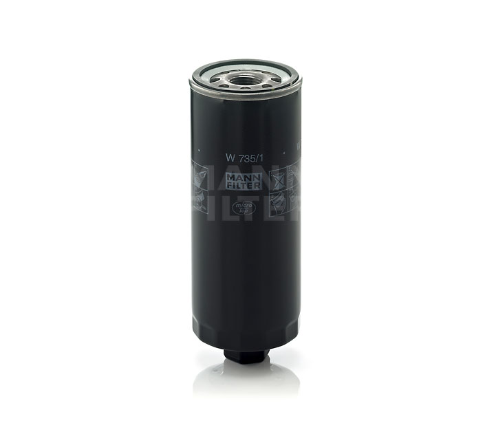 Acquista online MANN-FILTER Filtro olio Art.: W 735/1