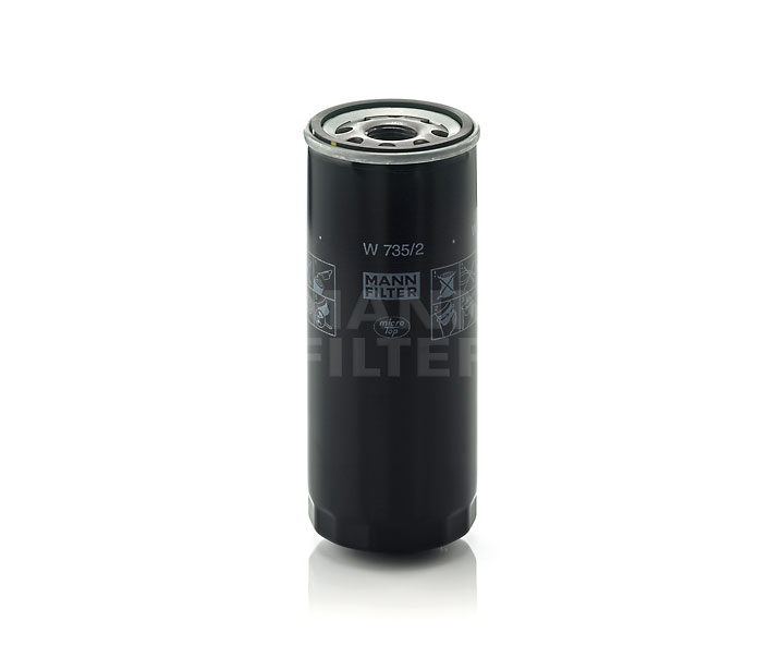 Acquista online MANN-FILTER Filtro olio Art.: W 735/2