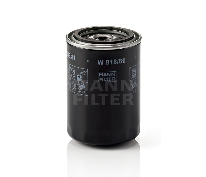 Köp Oljefilter av MANN-FILTER W 818/81 till det låga priset 178,71 kr