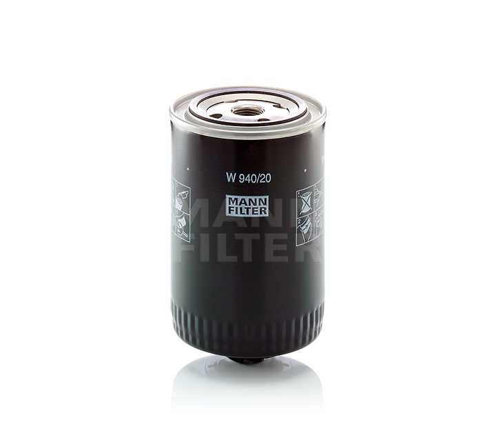 Köp Oljefilter av MANN-FILTER W 940/20 till det låga priset 178,72 kr