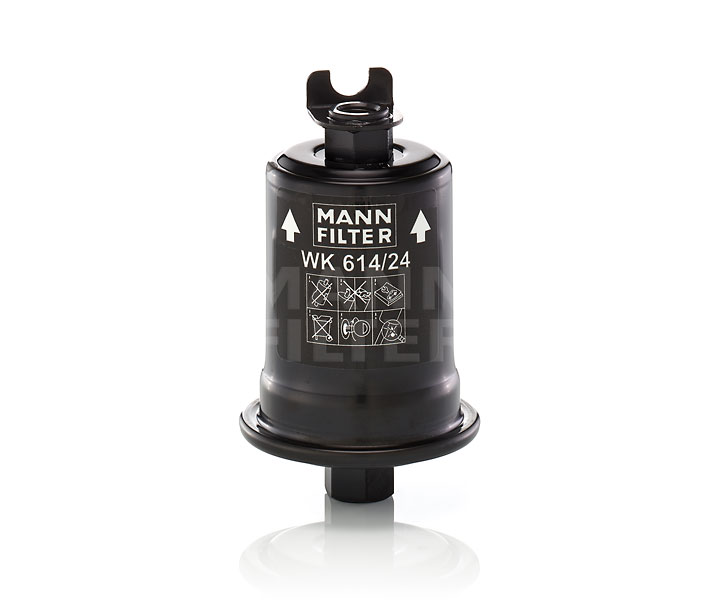 Köp Bränslefilter av MANN-FILTER WK 614/24 x till det låga priset 261,95 kr