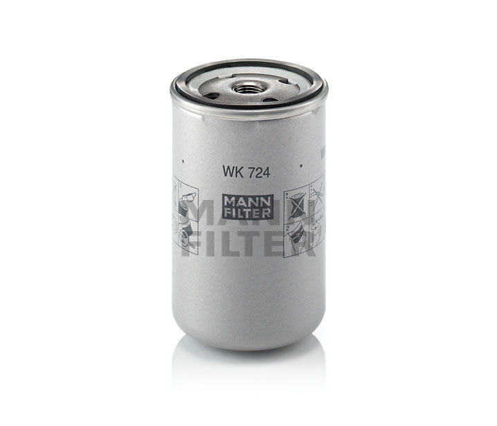 Köp MANN-FILTER Bränslefilter Art.: WK 724 på nätet
