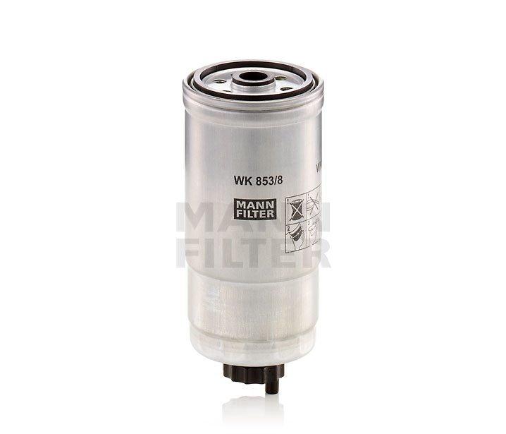 Köp Bränslefilter av MANN-FILTER WK 853/8 till det låga priset 244,40 kr