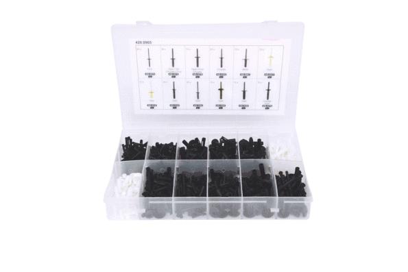 Achetez des Kit de clip de fixation, carrosserie KS TOOLS 420.0905 à prix pour 58,57 €